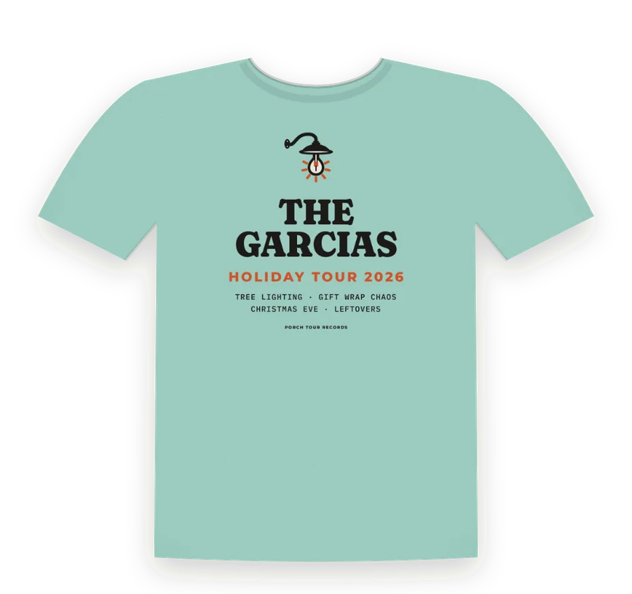 Holiday Tour 2026 shirt, for the whole family